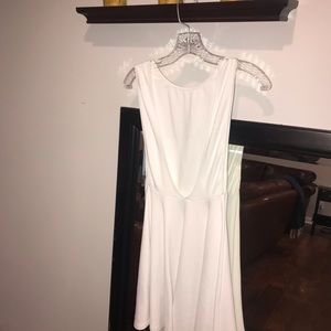 White Semi Formal Short Dress